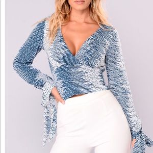 Fashion Nova Angelina crop top